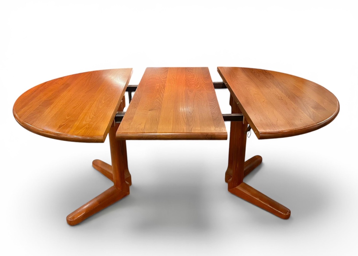 Scandinavian Dining Table, Ca. 1960–70, Denmark -photo-1